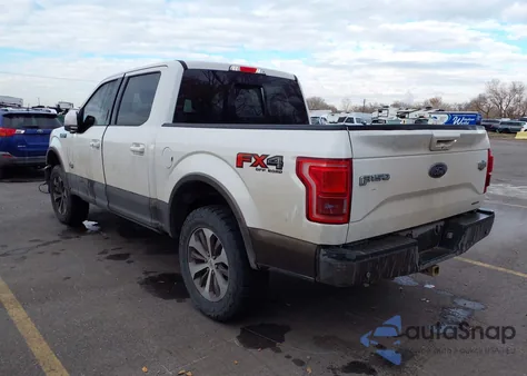 2015 Ford F-150 King Ranch z USA, uszkodzony, nr VIN 1FTEW1EF5FFB56502